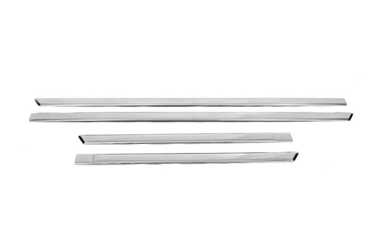 Door molding (4 pieces, stainless steel) for Ford Fiesta 2002-2008 - image 2