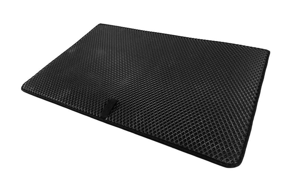 Trunk mat lower shelf EVA (black) for Renault Captur 2013-2019 - Reelken Auto