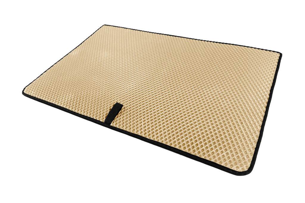 Trunk mat lower shelf EVA (Beige) for Renault Captur 2013-2019 - image 2