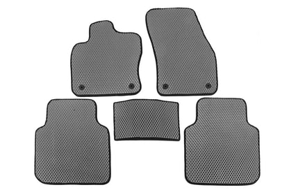 EVA Floor Mats (Allspase, 2 Rows, Gray) for Volkswagen Tiguan 2016-2023 - image 1