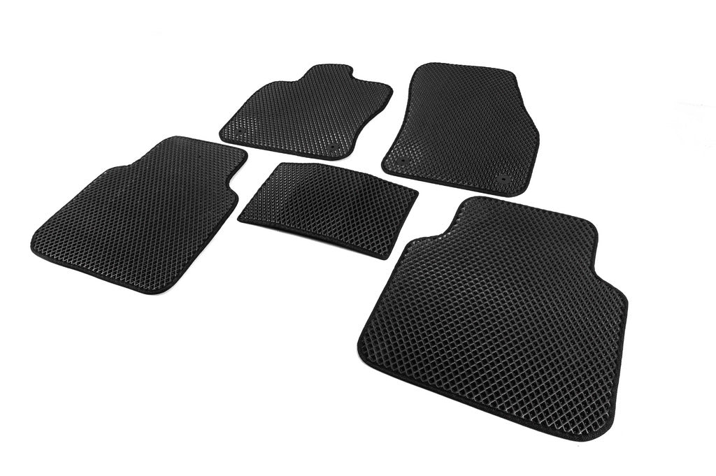 EVA Floor Mats (Allspase, 2 Rows, Black) for Volkswagen Tiguan 2016-2023 - image 2