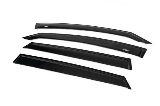 Window Deflectors (4 pcs, HIC) for Kia Carens 2012- - image 2