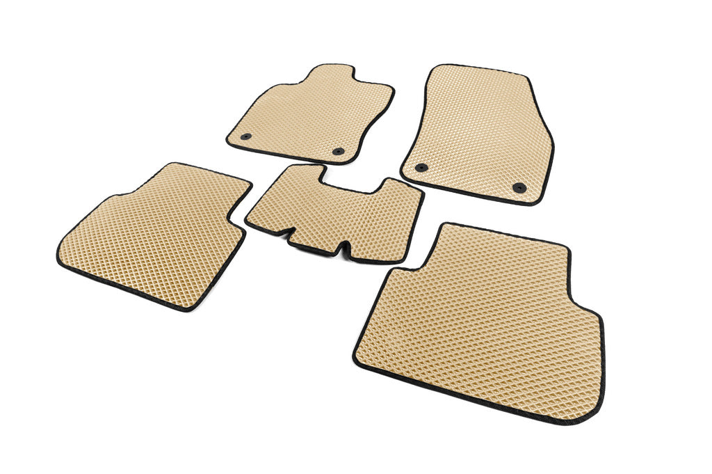 EVA Floor Mats (Beige) for Volkswagen Tiguan 2016-2023 - image 2
