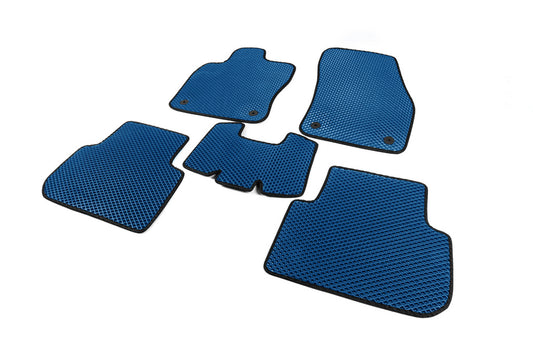 EVA Floor Mats (Blue) for Volkswagen Tiguan 2016-2023 - image 2