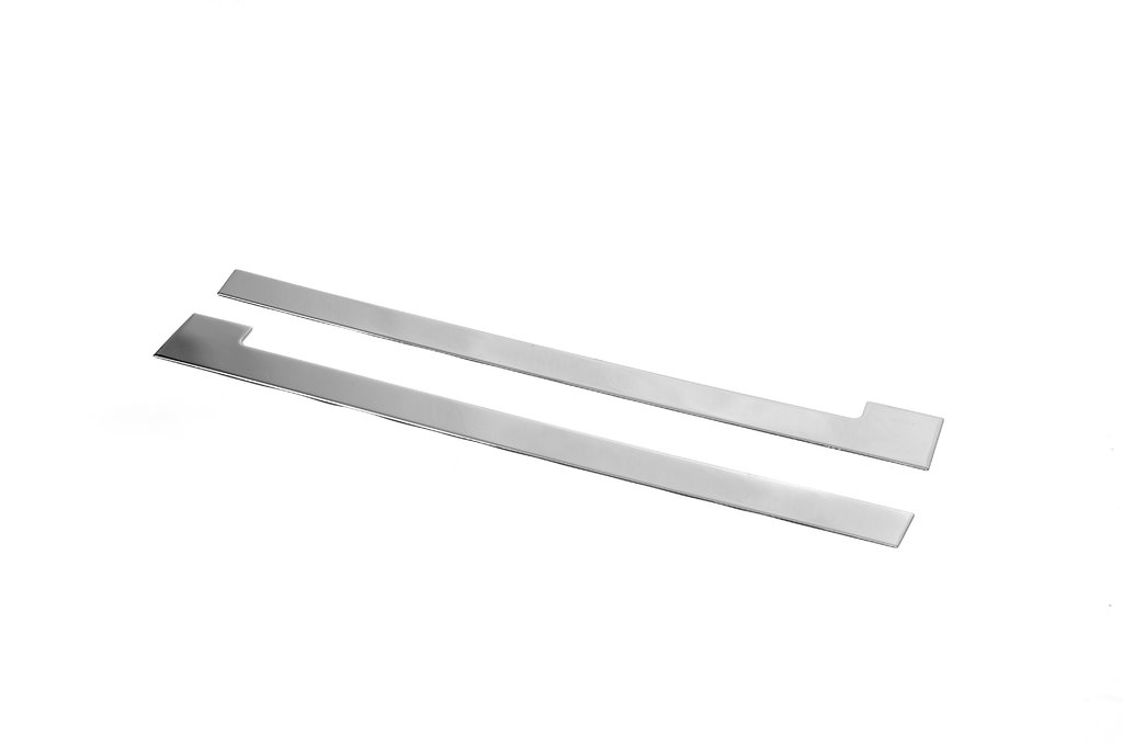Molding for sliding door (2 pcs, stainless steel) for Renault Kangoo 2008-2020 - image 6