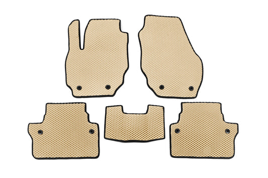 EVA Floor Mats (Beige) for Volvo XC70 2007-2013 - image 1