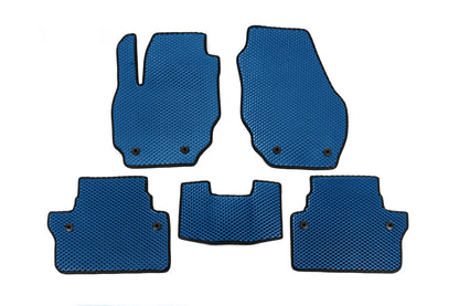 EVA Floor Mats (Blue) for Volvo XC70 2007-2013 - image 1
