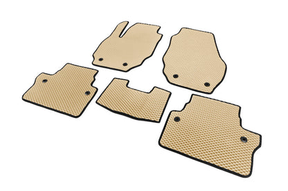 EVA Floor Mats (Beige) for Volvo XC70 2007-2013 - image 2