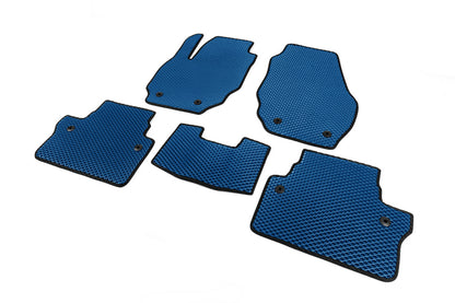 EVA Floor Mats (Blue) for Volvo XC70 2007-2013 - image 2