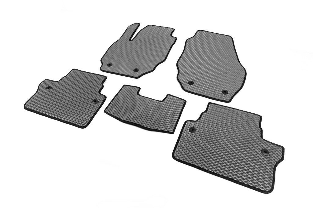 EVA Floor Mats (Gray) for Volvo XC70 2007-2013 - image 2