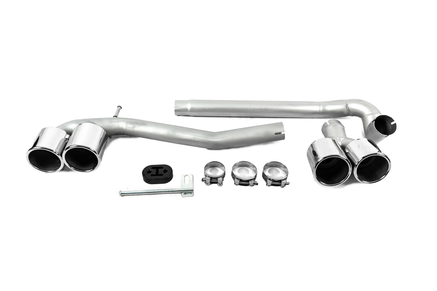 Exhaust tips in M5 style (2 pcs) for BMW 5 Series F10/F11 2010–2016 - image 1