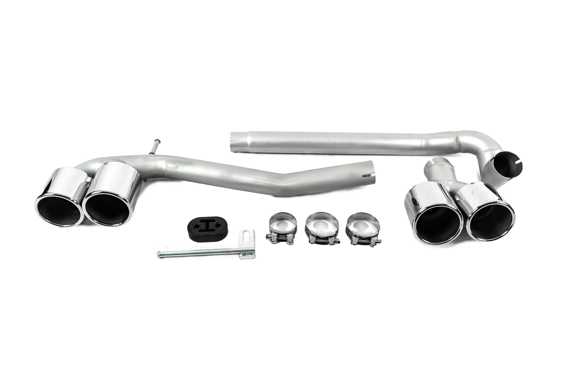 Exhaust tips in M5 style (2 pcs) for BMW 5 Series F10/F11 2010–2016 - image 1