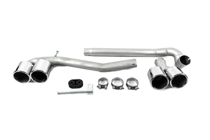 Exhaust tips in M5 style (2 pcs) for BMW 5 Series F10/F11 2010–2016 - image 1