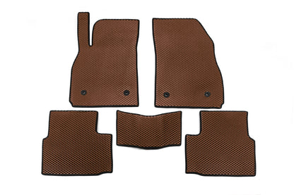 EVA Floor Mats (Brown) for Chevrolet Malibu 2011-2018 - image 1