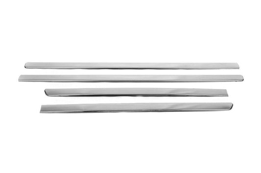 Door molding (4 pieces, stainless steel) for Opel Meriva 2002-2010 - Reelken Auto