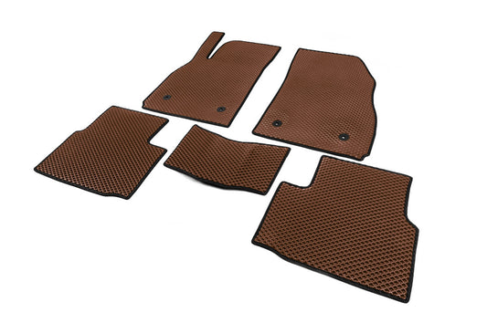 EVA Floor Mats (Brown) for Chevrolet Malibu 2011-2018 - image 2
