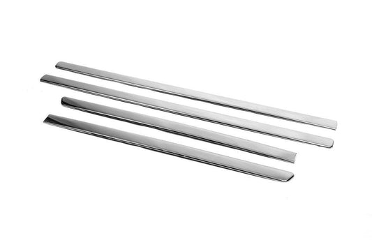 Door molding (4 pieces, stainless steel) for Opel Meriva 2002-2010 - Reelken Auto