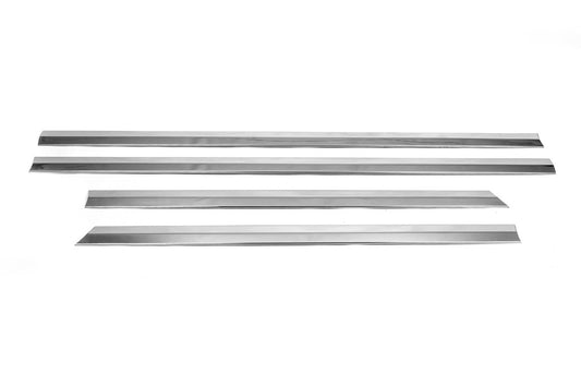 Lining on the door moldings (4 pieces, stainless steel) for Opel Vectra C 2002-2008 - image 2