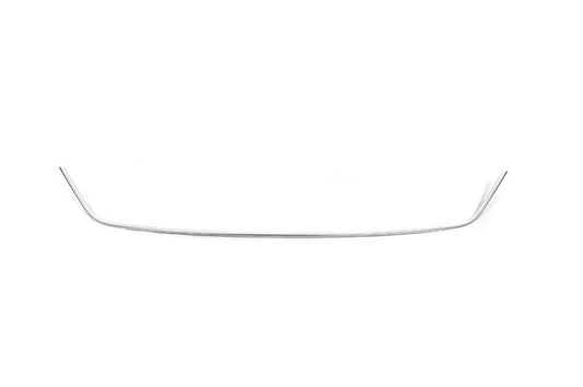 Cover on the front bumper 2013-2016 (HB, stainless steel) for Renault Megane III 2009-2016 - Reelken Auto