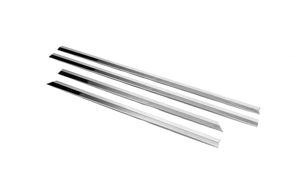 Lining on the door moldings (4 pieces, stainless steel) for Opel Vectra C 2002-2008 - image 3