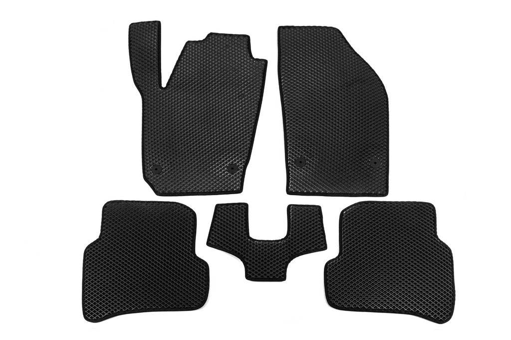 EVA mats (black) for Skoda Fabia 2014-2021 - Reelken Auto