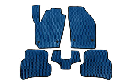 EVA Floor Mats (Blue) for Skoda Fabia 2014-2021 - image 1