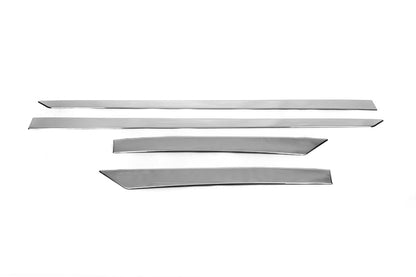 Door Mouldings OmsaLine (4 pcs, Stainless Steel) for Nissan Qashqai 2014-2021 - image 2