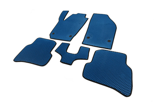 EVA Floor Mats (Blue) for Skoda Fabia 2014-2021 - image 2