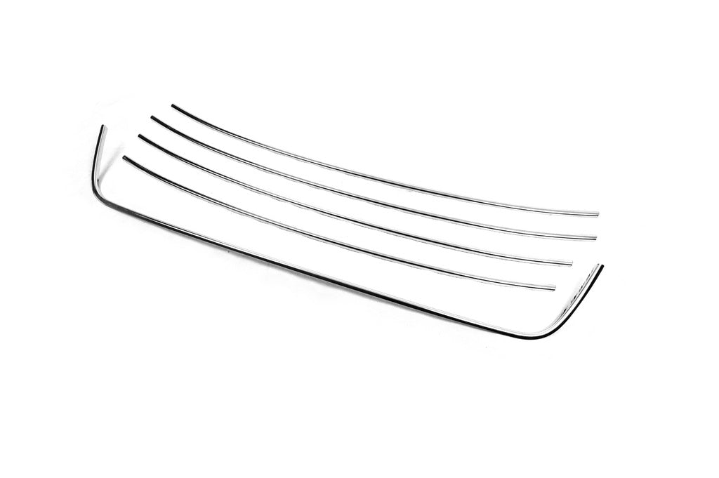 Front bumper protector trims Comfort (5 pcs, stainless steel) for Volkswagen Caddy 2010-2015 - image 3