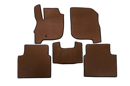 EVA Floor Mats (Brown) for Mitsubishi Galant 2003-2012 - image 1