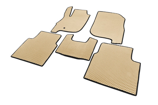EVA Floor Mats (Beige) for Mitsubishi Galant 2003-2012 - image 2
