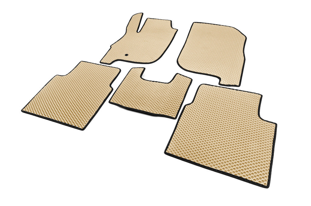 EVA Floor Mats (Beige) for Mitsubishi Galant 2003-2012 - image 2