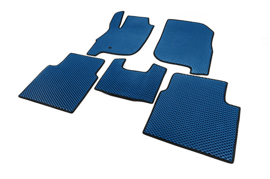 EVA Floor Mats (Blue) for Mitsubishi Galant 2003-2012 - image 2