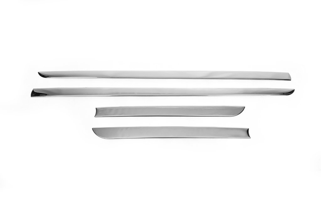 Door Mouldings (4 pcs, Stainless Steel) for Peugeot 208 2012-2019 - image 4