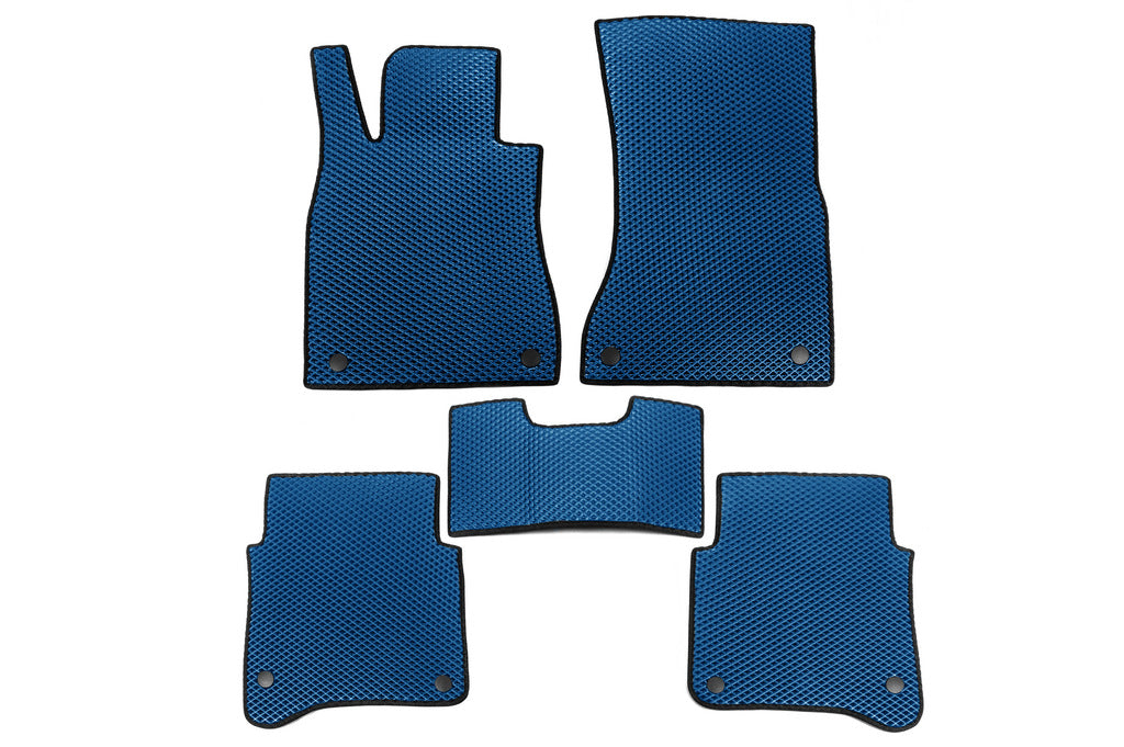EVA Floor Mats (Blue) for Mercedes S-сlass W223 2020- - image 1