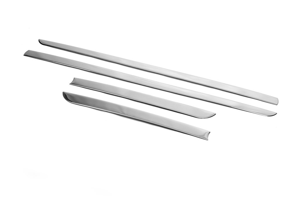 Molding door (4-piece, stainless steel.) for Dacia Duster 2008-2018 - image 3