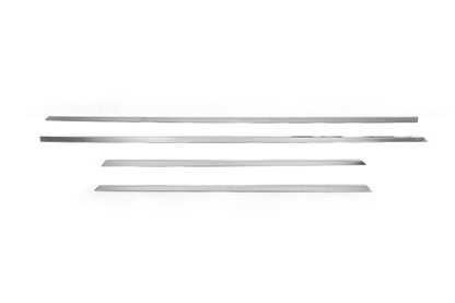 Slim Door Moldings 2006-2010 (4 pcs, Stainless Steel) for Renault Megane II 2004-2009 - image 2