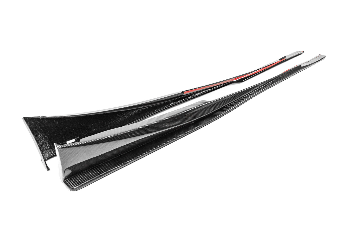 Side Skirts (for Base/F-Sport 2013-2020, Carbon) for Lexus IS 2013- - image 3