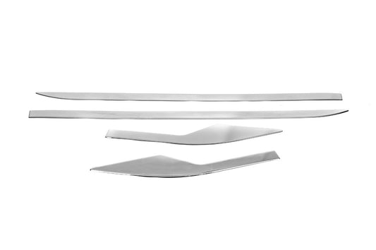 Door Mouldings OmsaLine (4 pcs, Stainless Steel) for Toyota C-HR 2016-2023 - image 2