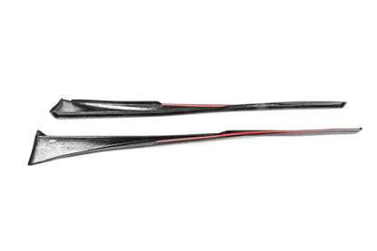 Side Skirts (for Base/F-Sport 2013-2020, Carbon) for Lexus IS 2013- - image 6