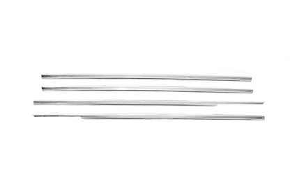 Exterior window trim stainless steel (4 pcs) for Honda Civic 1995-2001 - image 2