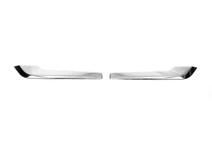 Covers for fog lights (2 pcs., stainless steel) for Peugeot Partner/Rifter 2019↗ - Reelken Auto