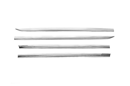 Door Mouldings OmsaLine for AllSpace (4 pcs, stainless steel) for Volkswagen Tiguan 2016-2023 - image 2