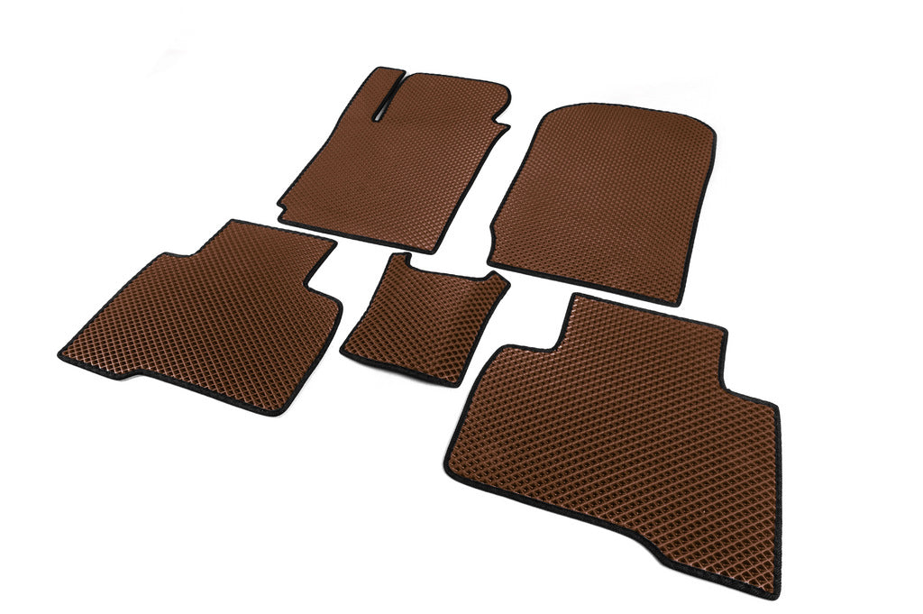 EVA Floor Mats (Brown) for Suzuki Grand Vitara 2005-2017 - image 2