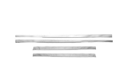 Door molding (4 pcs., stainless steel) for BMW X4 F-26 2014-2018 - Reelken Auto