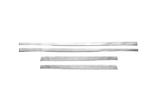 Door molding (4 pcs., stainless steel) for BMW X4 F-26 2014-2018 - Reelken Auto
