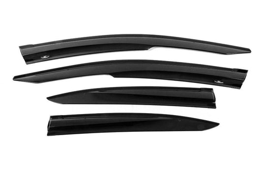 Deflectors (4-piece, HIC) for Honda Civic Sedan IX 2011-2016 - Reelken Auto