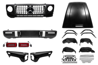Restyling kit for G63 AMG 2018 (not a complete kit) for Mercedes G class W463 1990-2018 - image 2