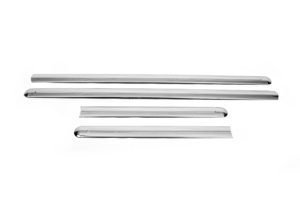 Stainless Steel Door Moldings (4 pcs) for Ford Connect 2006-2009 - image 4