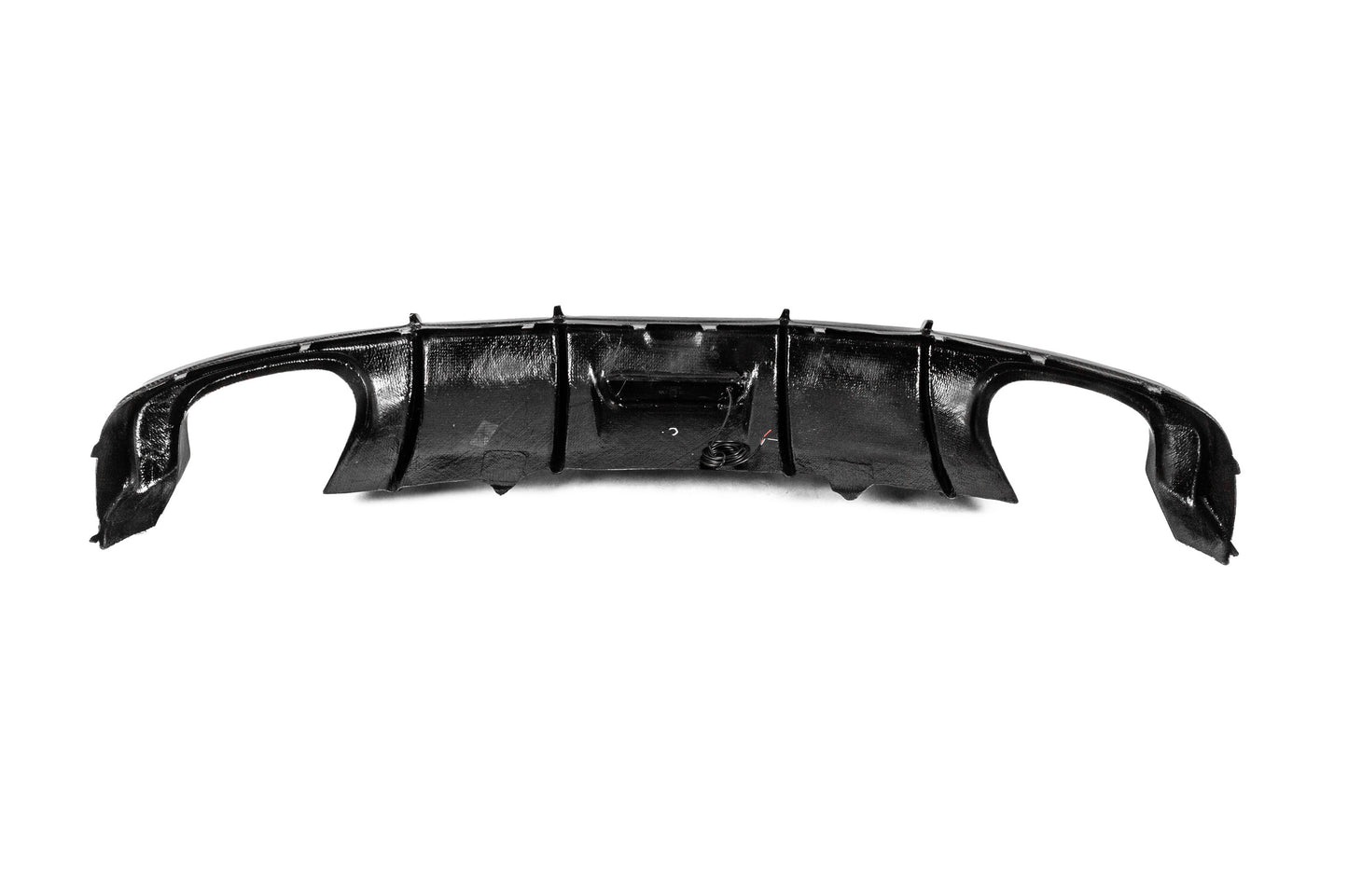 Rear bumper diffuser (for Base Sedan 2015-2019, Carbon) for Audi A4 B9 2015-2024 - image 6